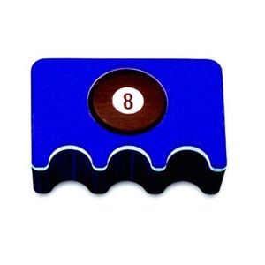 Custom 3 Cue Pool Cue Holder - Gifts for Him - Sports Gifts - Gifts for Her - Man Cave Cue Rest