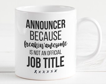 birthday present items sports announcer athlete professionalfathers day Funny tumbler gift for commentator