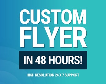 I will create a custom flyer for your business