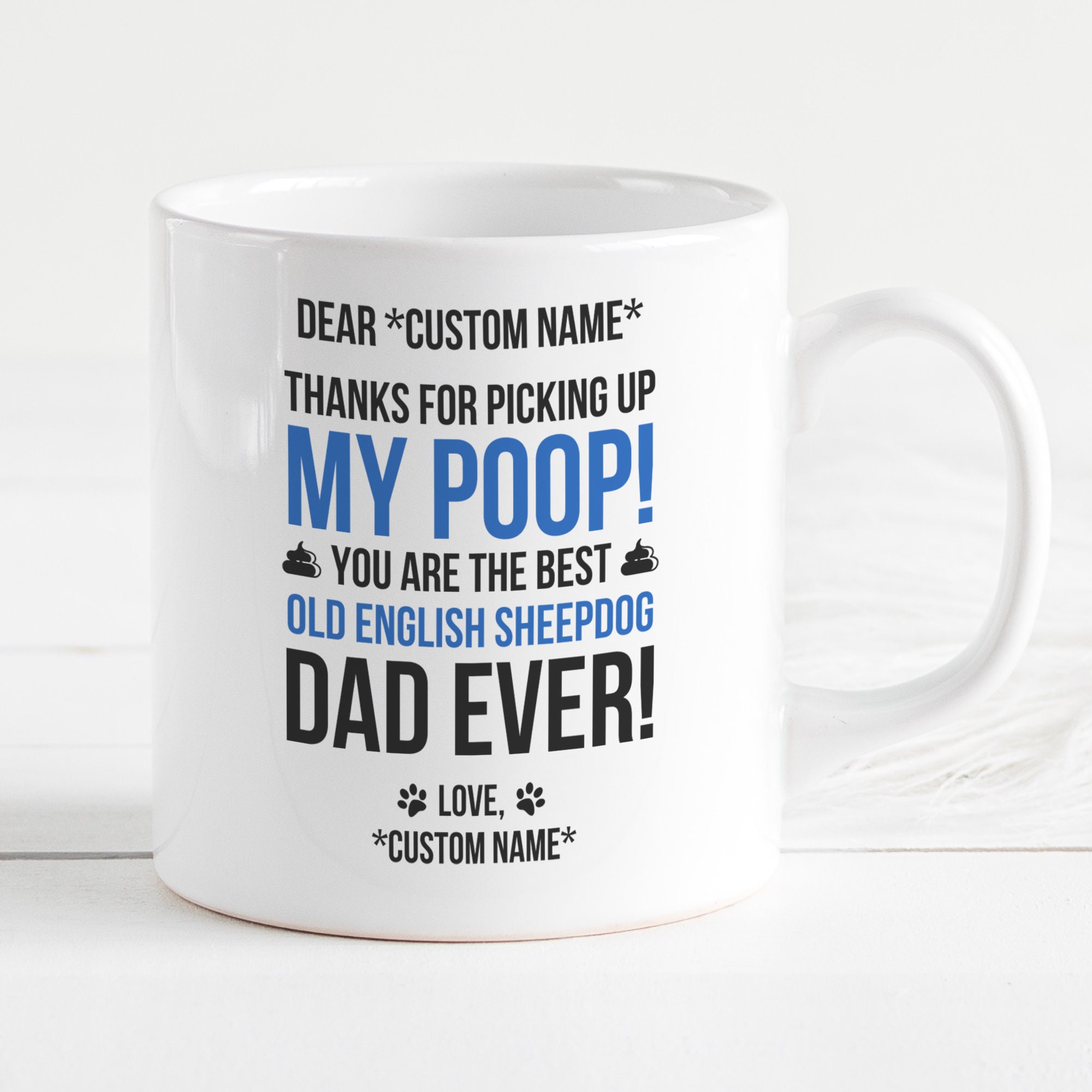 Old English Sheepdog Dad Mug Old English Sheepdog Gifts for - Etsy Old English Sheepdog Dad Mug Old English Sheepdog Gifts for - Etsy