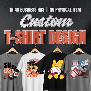 I Will Design A Custom T-Shirt For You | T Shirt Designer
