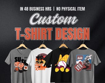 I Will Design A Custom T-Shirt For You | T Shirt Designer