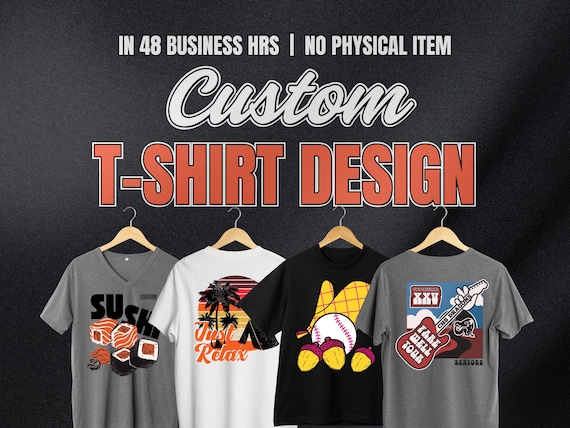 I Will Design A Custom T-Shirt For You | T Shirt Designer
