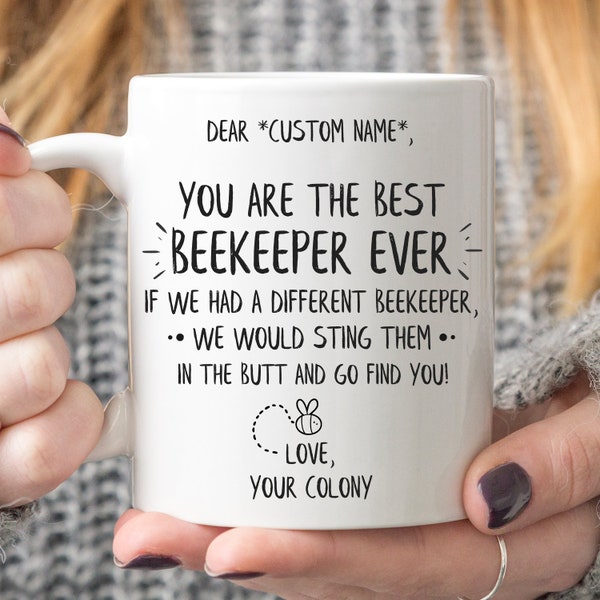 Beekeeper Gift Mug, Beekeeping Gifts, Beekeeper Mug, Funny Beekeeper Gift, Bee Mug, Bee Gift Idea, Beekeeper Gift For Women And Men