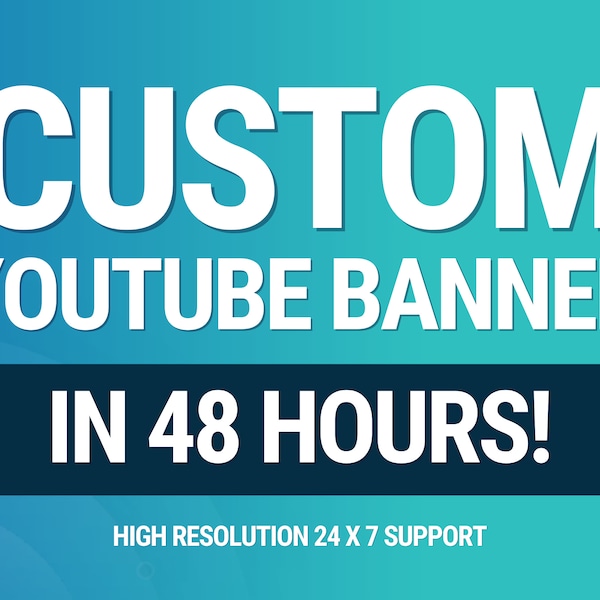 I Will Create A Custom Youtube Banner, Youtube Channel Art, Youtube Header, Youtube Cover, YT Banner Template