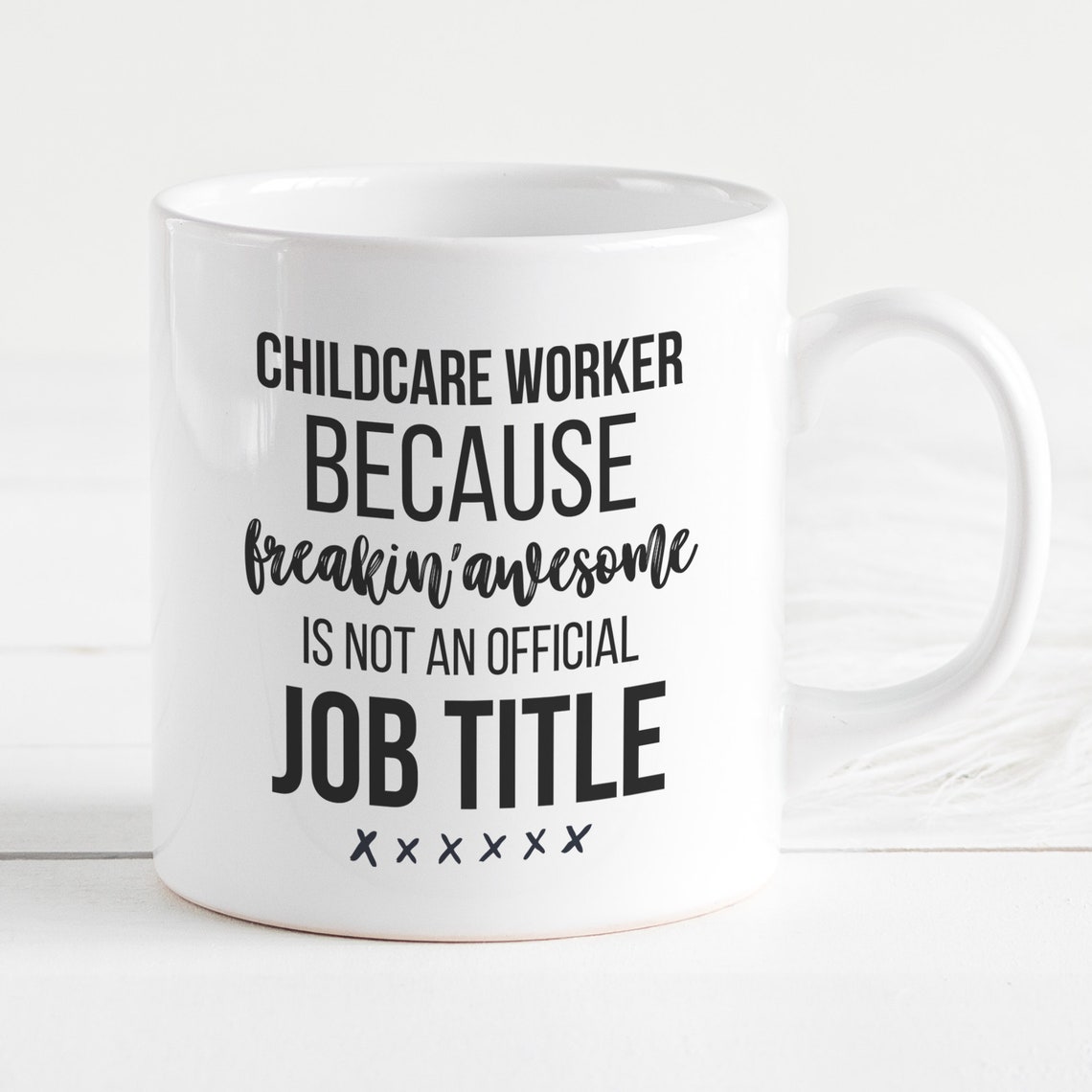 Childcare Worker Gift Childcare Worker Mug Gift for Etsy