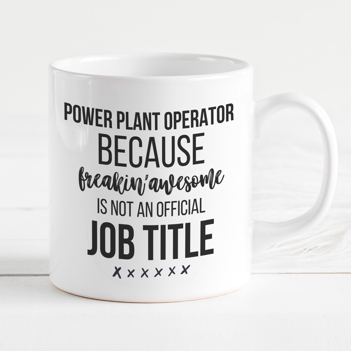 Power Plant Operator Gift Power Plant Operator Mug Gift