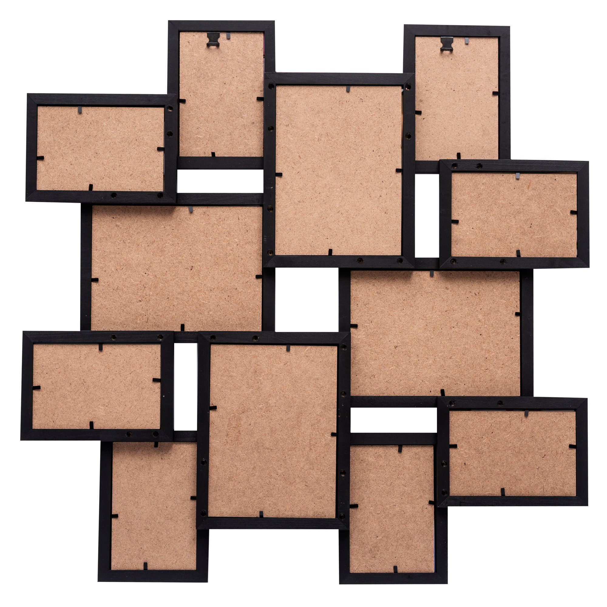 Collage Photo Frame Photo Collage Frame Hand Painted Red-white-black - Etsy