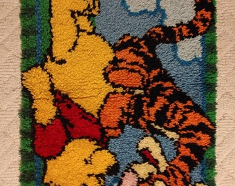 Pooh & Tigger Latch Hook