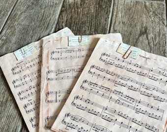 Avocado Dyed Music Paper