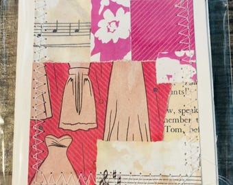 Quilted Cards 6 Set-Shine Brightly Collection (Pink)