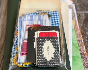 Junk Journal Miscellaneous Papers & Ephemera Pack