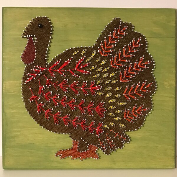 Turkey String Art - Etsy