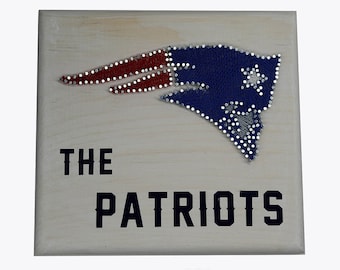 The Patriots (New England Patriots, NFL, Football, Sports, Man Cave, Home Decor, Wall Decor)