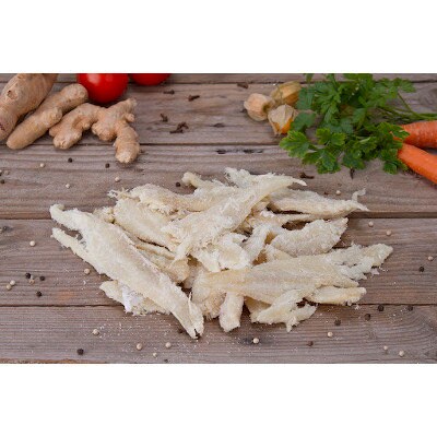 Stockfish Dried fish with caviar NoScale. 2.2 lbs or 1kg Taranka. Vacuum  pack.