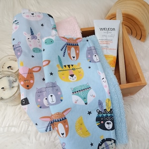 Servilletas de diario para niños, servilletas de viaje, toallas reutilizables, servilletas sin papel, servilletas de animales, servilletas escolares de tela, servilletas de tela niños