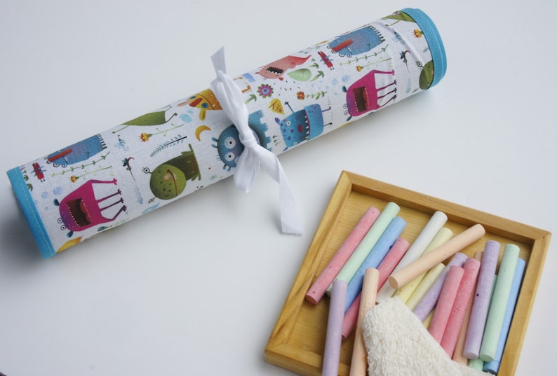Roll-up Mat for Children, Kids Drawing Placemat, Travel Toys for 4 ...