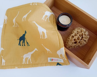 OEKO-TEX unpaper towels, kids napkins for school, terry cloth napkins, washable napkins, cloth wipes for travel, reusable dish cloths