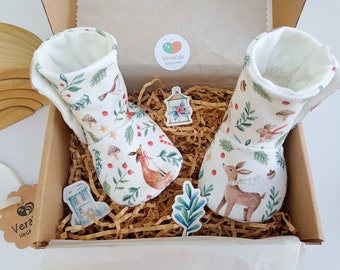 Stay on booties, organic Soft soled shoes, soft sole baby girl shoes, toddler shoes, newborn shoes, crib shoes for babies
