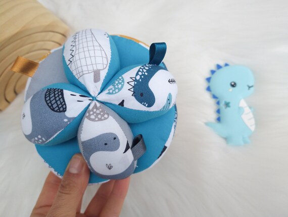 Jouet en tissu pour bébé, Boule en tissu Montessori, Boule de puzzle, Jouet  de promenade, Jouet sensoriel pour bébé, Cadeau pour filles -  France