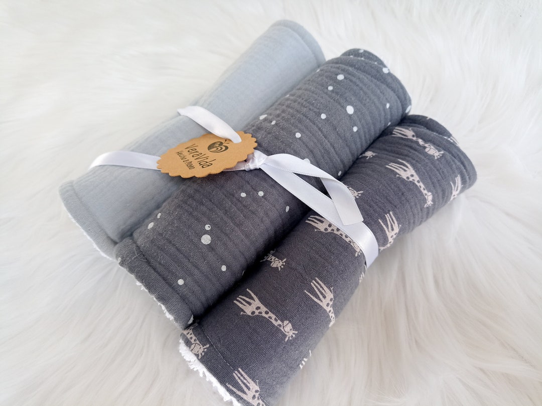 Baby Burp Rag Shoulder Baby Mouth Cloth Muslin Burp Cloth Etsy