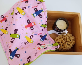 School napkins, reusable cloth napkins set, unpaper towels, everyday cloth napkins, washable airplane towels for toddlers