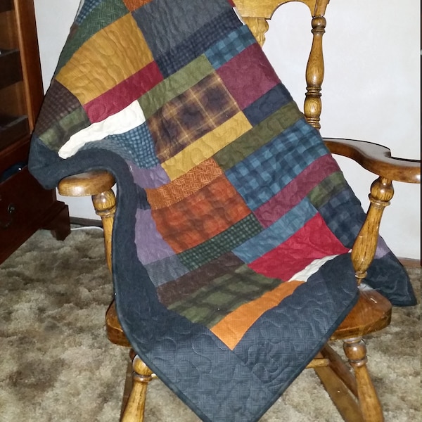 Digital PDF Sisters Quilt Pattern, Quick, easy and versatile pattern in throw, twin and queen size.