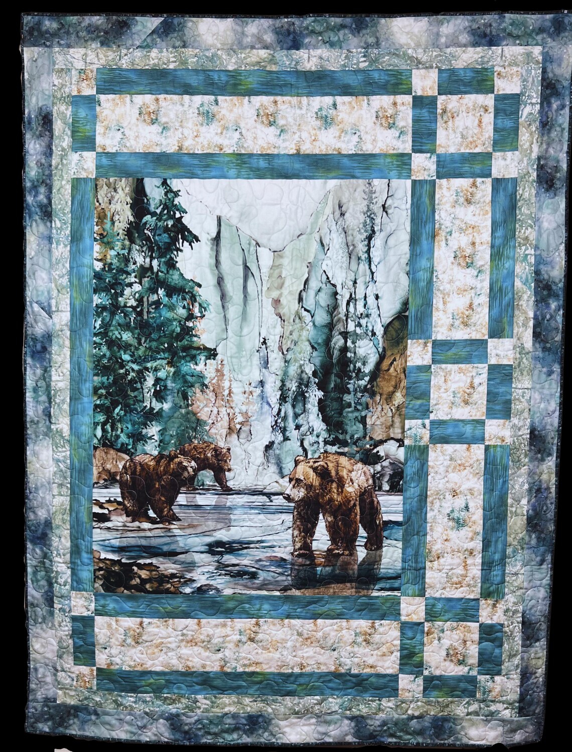 Panel Perspectives is a Quilt Pattern Designed for Large Panels and is ...