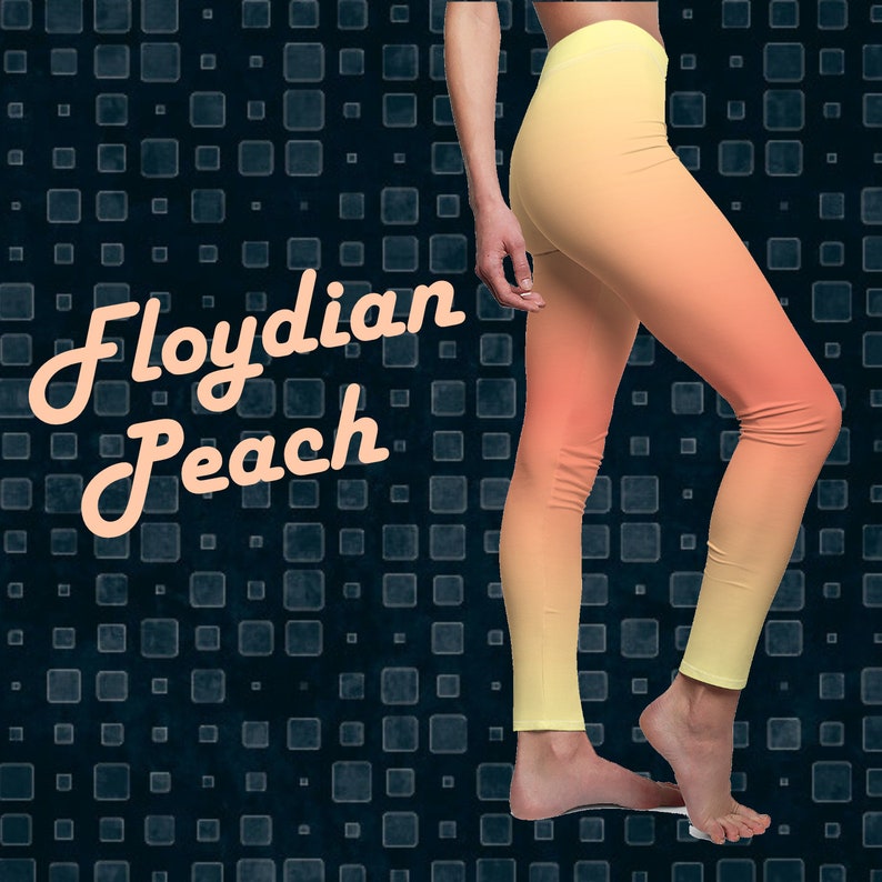Leggings High Waist WorkoutYoga Pants Peach Color Casual Soft Comfortable Lounge Wear