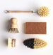 Natural Bamboo Beech Wood Brush Set | Zero Waste Dishwashing | Eco Friendly Kitchen Cleaning Set | Sustainable | Beech Wood Vegan 