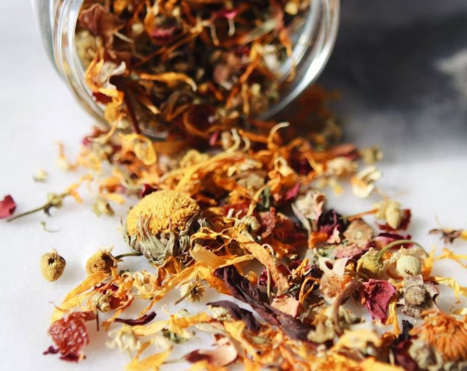 Organic Herbal Facial Steam: Anti-Aging Detox, Zero Waste