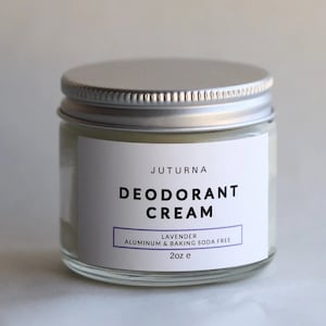 Organic Deodorant Cream: Natural, Vegan, Aluminum-Free, Eco-Friendly
