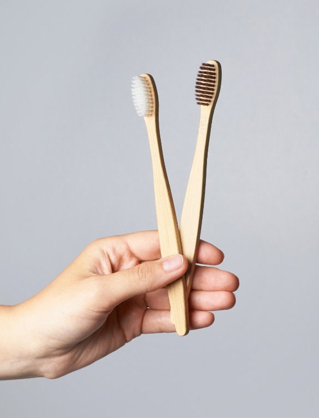 Bamboo Toothbrush: Natural, Eco-friendly, Soft Bristles - Etsy