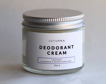 Organic Deodorant Cream | Natural Deodorant | Eco Friendly Underarm Paste | Vegan Deodorant| Baking Soda Free