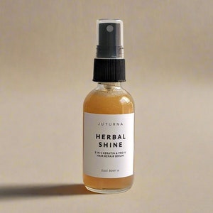 Organic Natural Herbal Hair Repair Spray | Treatment For Dry Damaged Hair | Clean Product | Conditioner Keratin Pro V Probiotic Vegan