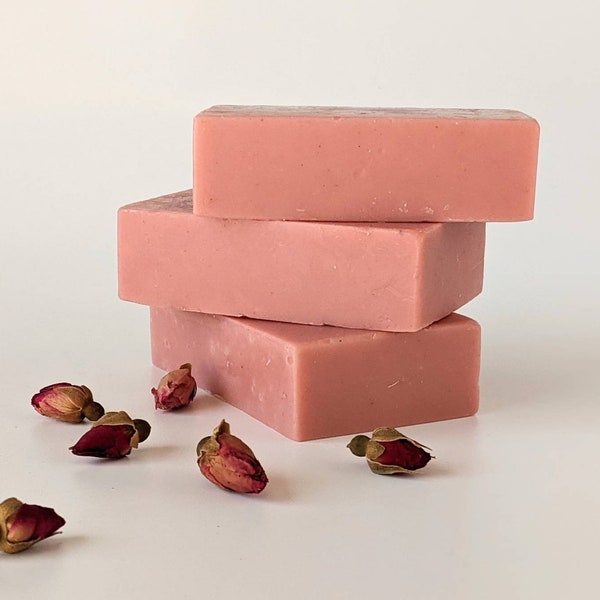 Rose Clay Soap Etsy
