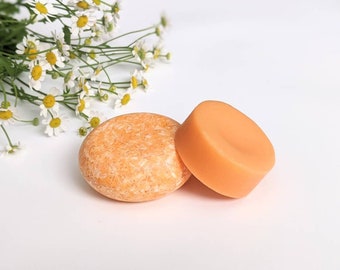 Natural Mango Shampoo Conditioner Bars | Eco Friendly Products | Zero Waste Solid Shampoo Bar | Clean Product | Juturna