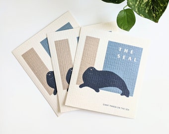 Seals Swedish Dish Cloth: Reusable Eco-Friendly Kitchen Towel