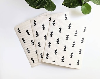Swedish Sponge Cloth Set: Natural Zero Waste Kitchen Towels