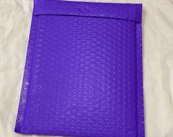 8.5x12 Poly Bubble Mailers #2 Purple Padded Envelopes 8.5" x 12" inch DVD CD Case Mailing Shipping Bags