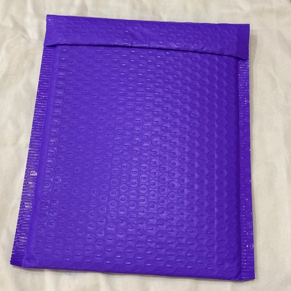 8.5x12 Poly Bubble Mailers #2 Purple Padded Envelopes 8.5" x 12" inch DVD CD Case Mailing Shipping Bags