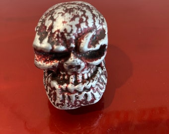 Aluminum shift knob skull
