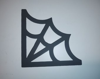 Spider Web Gusset 5"x5"  Plasma Cut Metal Art CNC