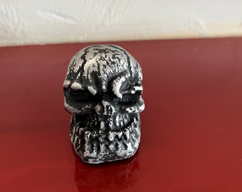 Aluminum skull shift knob