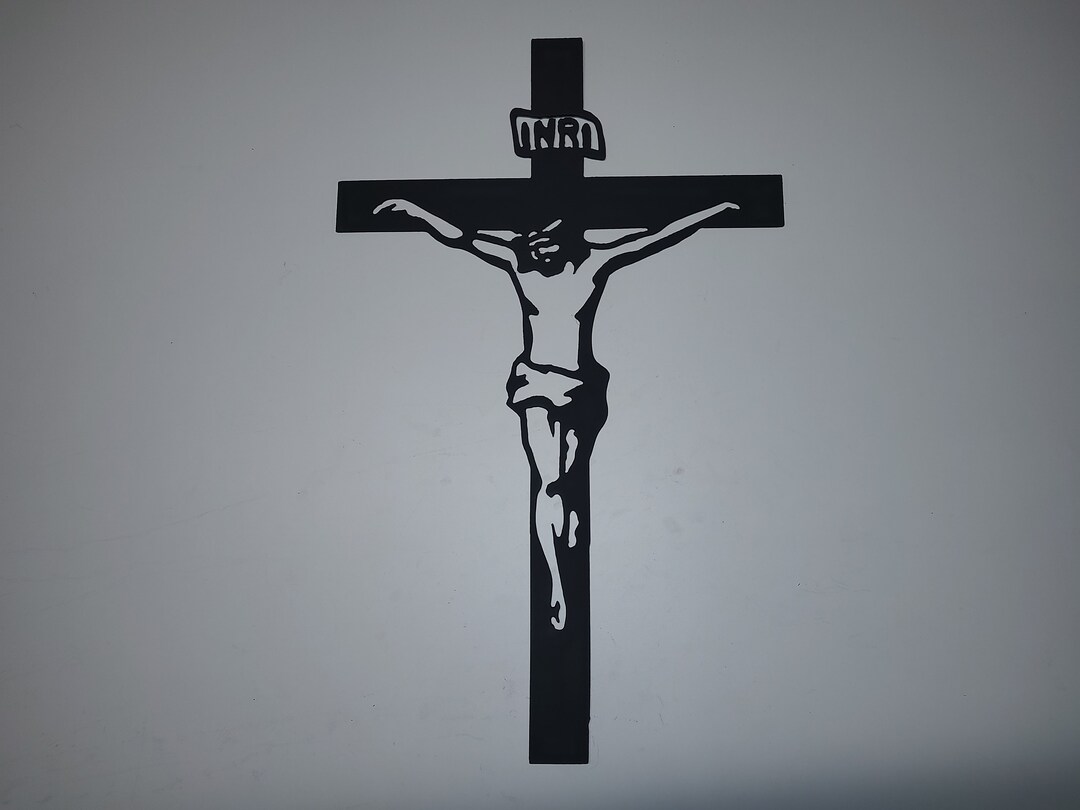 Jesus Slashed Jesus Crucified Cross 17.75