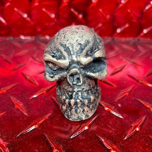 Aluminum Bronze shift knob skull
