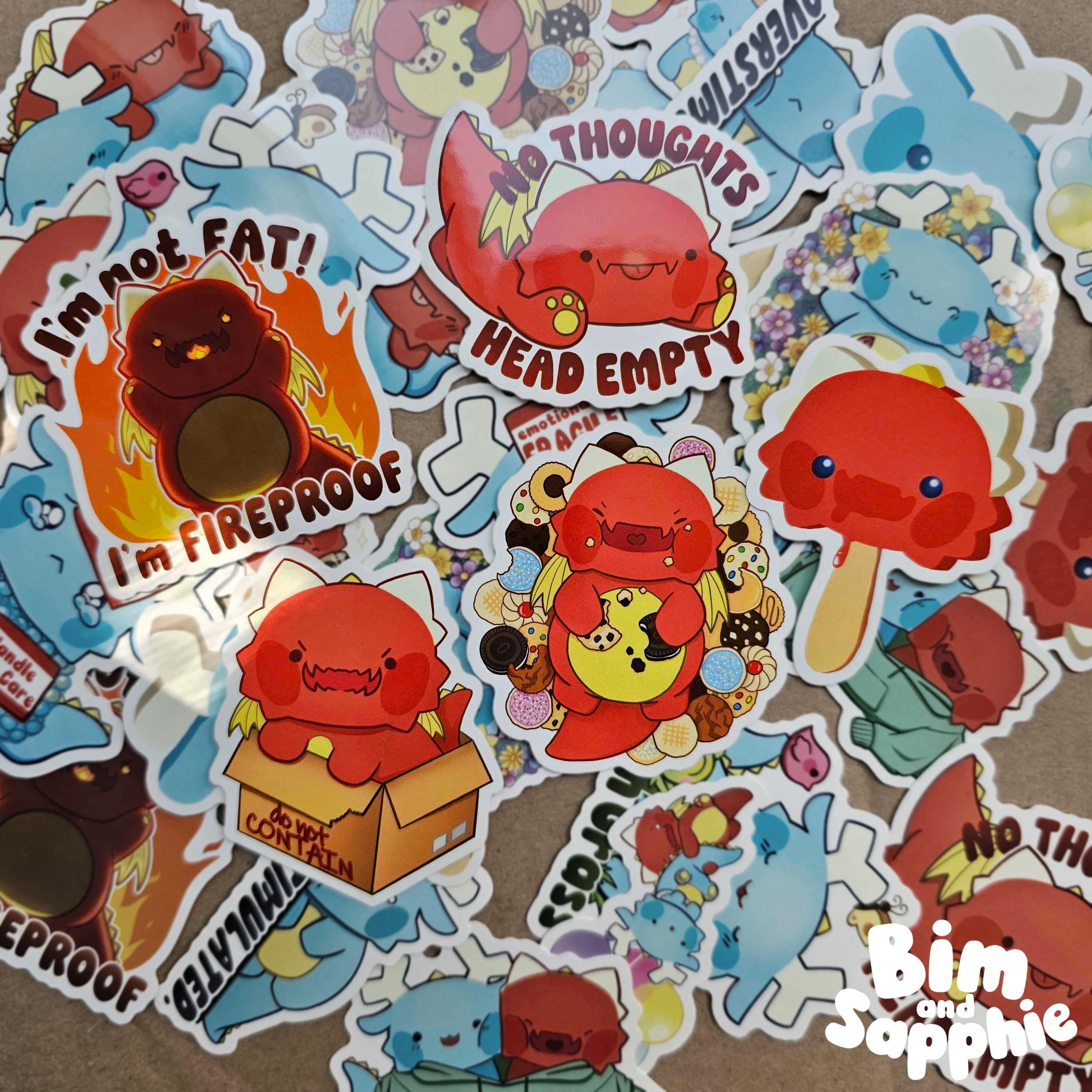 Bim Stickers - Bim and Sapphie - Wave 1 | Waterproof, Cute Stickers ...