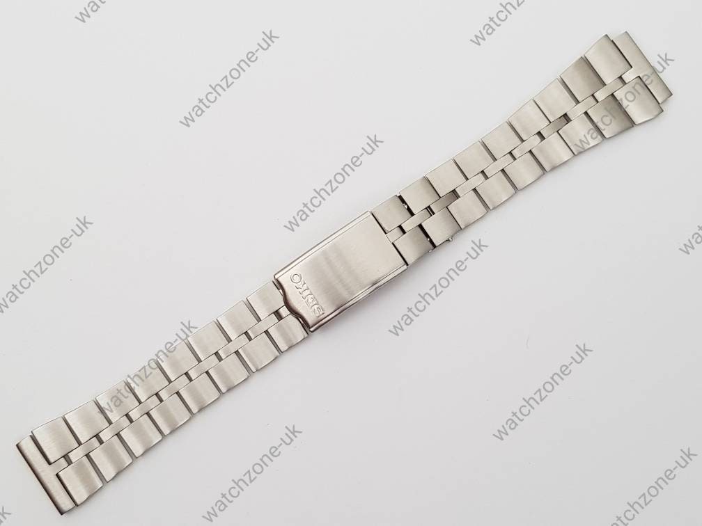 New Solid Links Fishbone Steel Watch Strap Bracelet for Seiko | Etsy  Australia