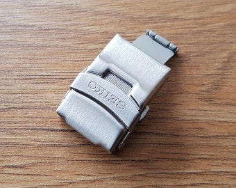 New 18mm Stainless Steel Brushed Deployment Clasp Buckle for - Etsy