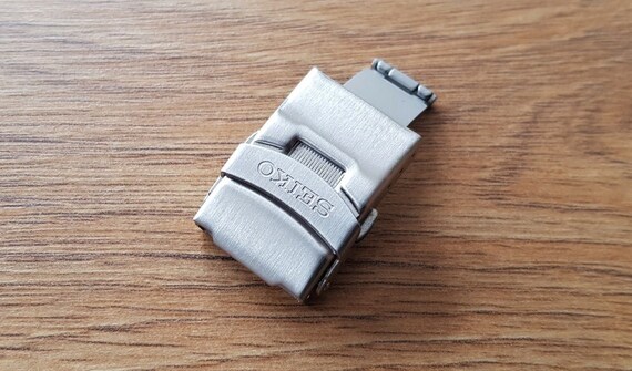 New 18mm Stainless Steel Brushed Deployment Clasp Buckle for - Etsy